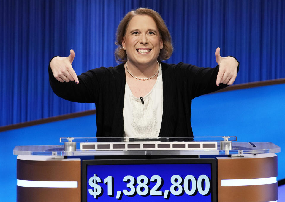 ‘Jeopardy!’ champion Amy Schneider’s 40-game winning streak comes to an end