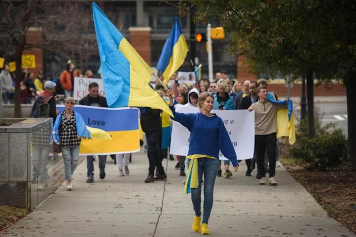 ‘All of my family is there.’ Charlotte Ukrainians plea for help as Russia invades homeland