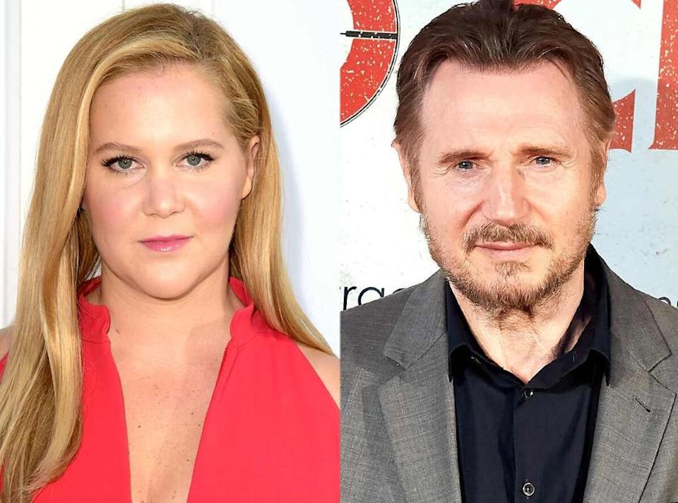 Amy Schumer Trolls Liam Neeson After He Admits to Falling in Love With a “Taken” Woman