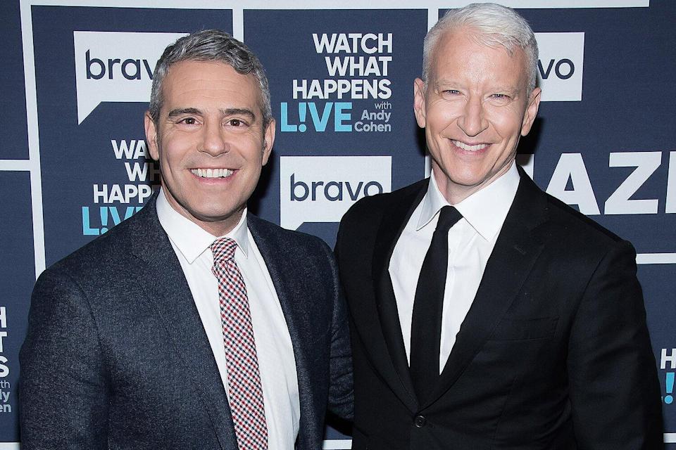 Andy Cohen and Son Ben Meet Anderson Cooper’s Newborn Baby Boy Sebastian: ‘A Peaceful Beauty’