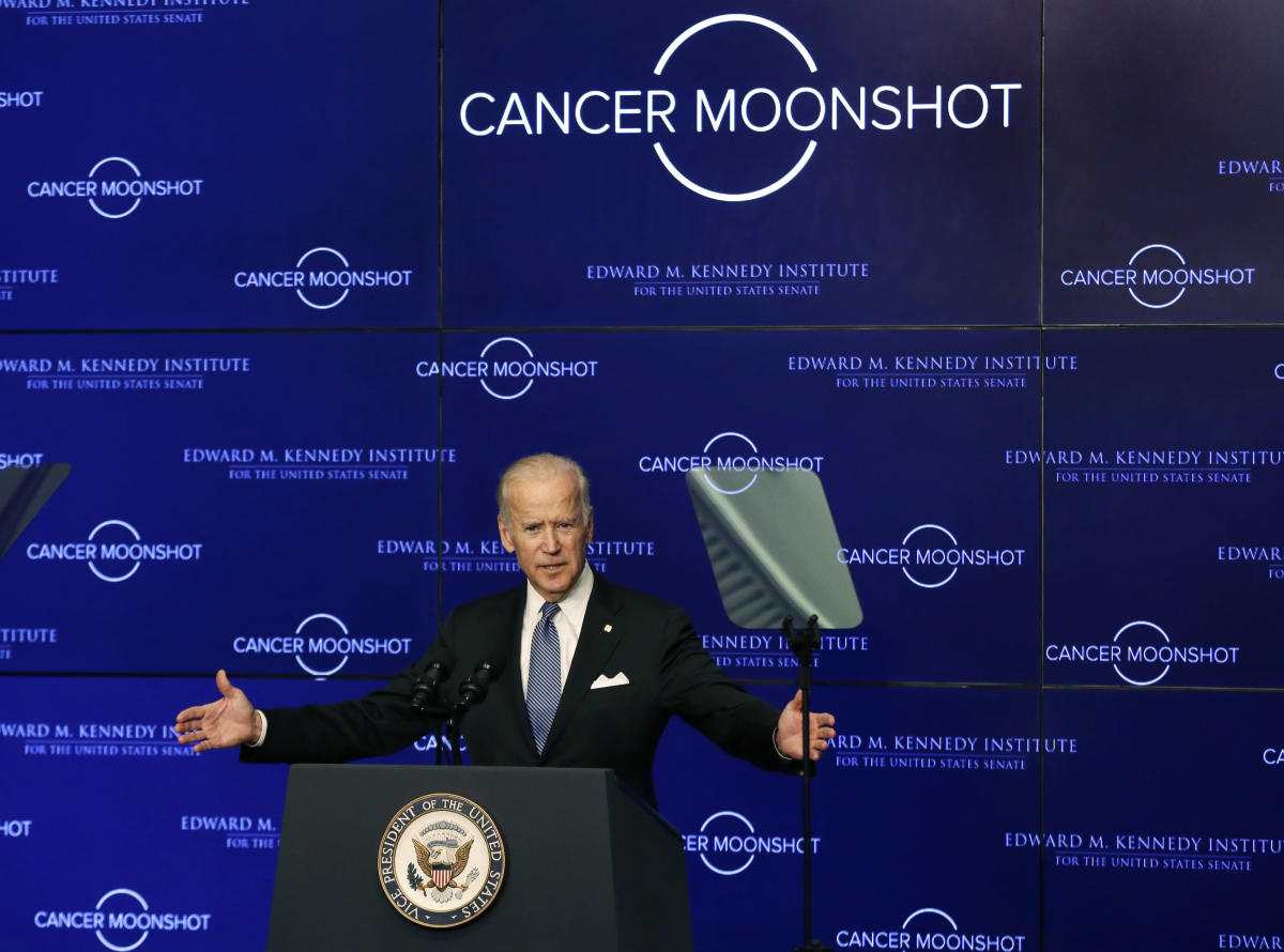 Biden aims to reduce cancer deaths by 50% over next 25 years