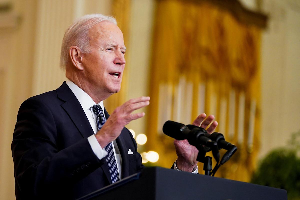 Biden warns of risk to U.S. economy from fallout if Russia invades Ukraine