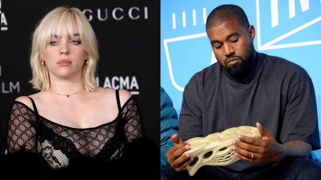 Billie Eilish Brushes Off Kanye West’s Weird Demand She Apologize to Travis Scott