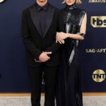 Billy Crudup and Naomi Watts Match in Black for Their Red Carpet Debut at the 2022 SAG Awards