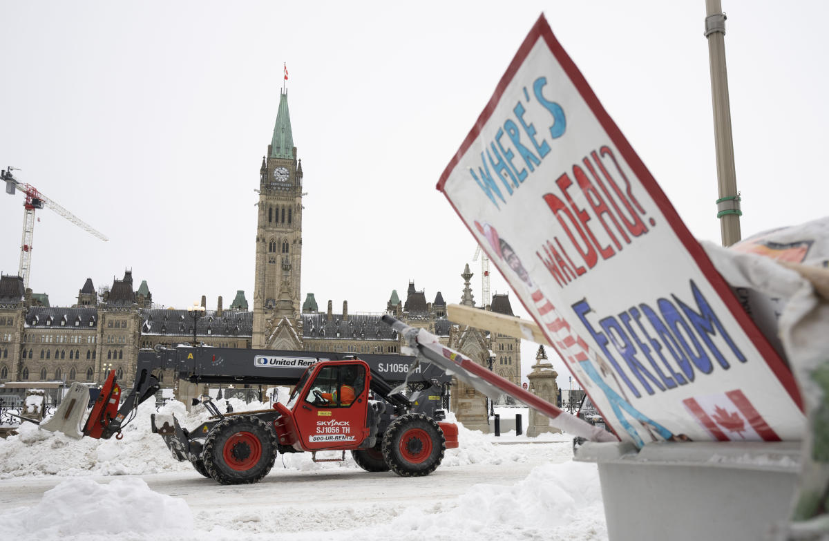 Canada’s protests settle down, but could echo in politics