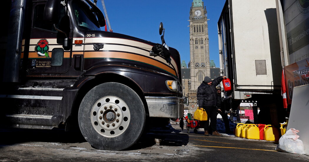 Canadians Donated Half of Funds for Trucker Protest, Leaked Data Shows