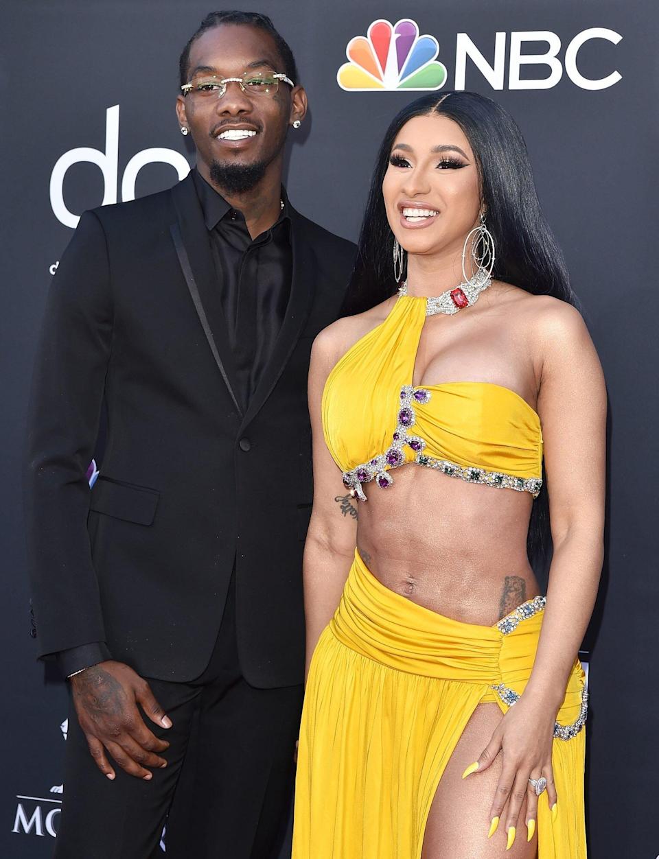 Cardi B and Offset Tattoo Their Wedding Date on Each Other for Valentine’s Day: ‘I Did Pretty Good’