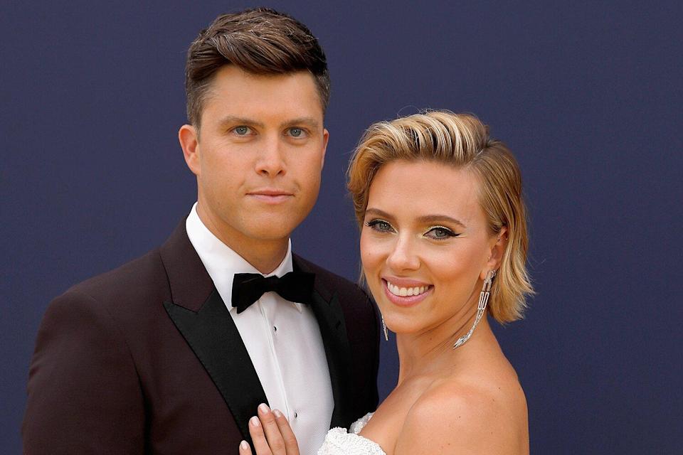 Colin Jost Trolls Wife Scarlett Johansson’s New Skincare Line: ‘Best Way to Contact You?’