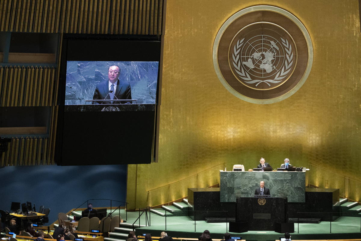 Countries speak out at the UN: ‘Ukraine, you’re not alone’