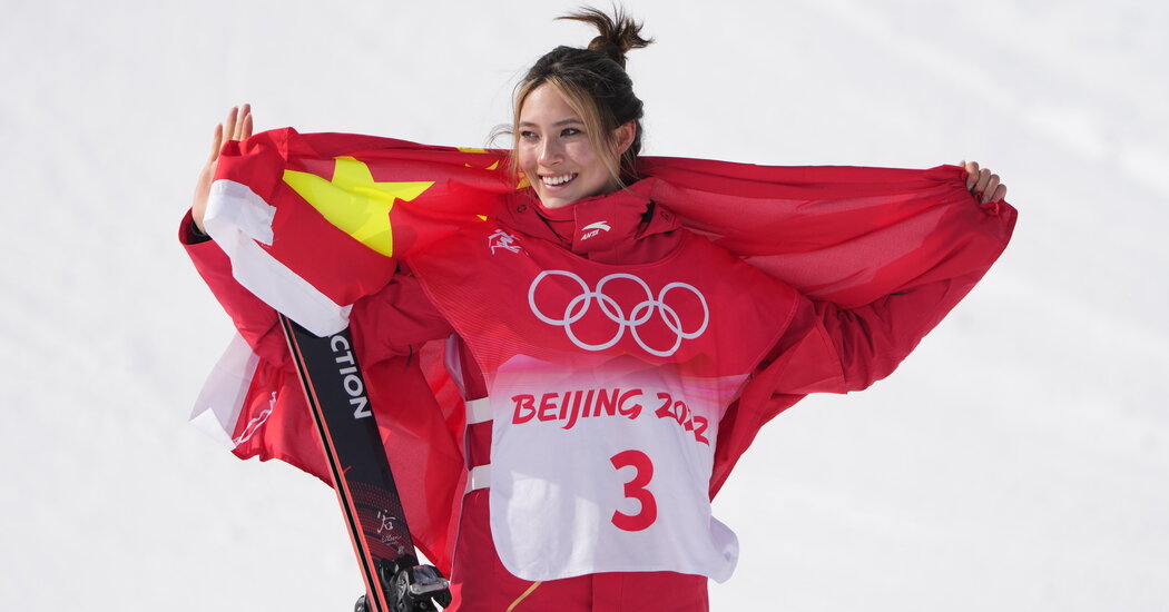 Eileen Gu Takes Silver in Slopestyle