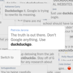 Fed Up With Google, Conspiracy Theorists Turn to DuckDuckGo