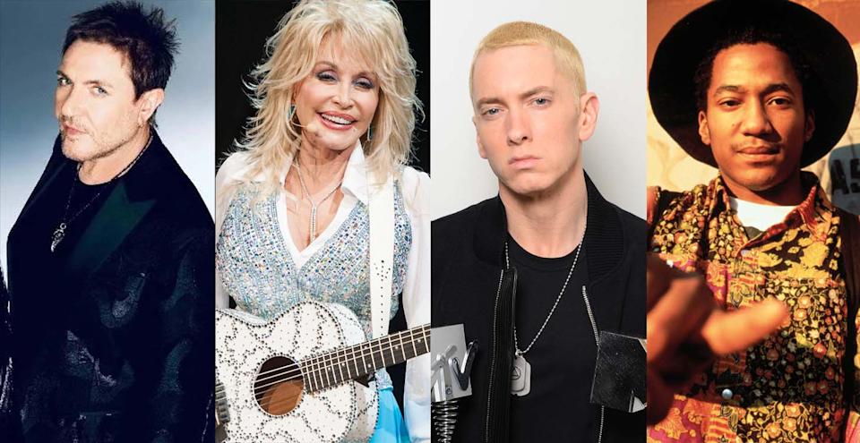 First-time nominees Duran Duran, Dolly Parton, Eminem, A Tribe Called Quest lead Rock & Roll Hall of Fame’s Class of 2022 ballot