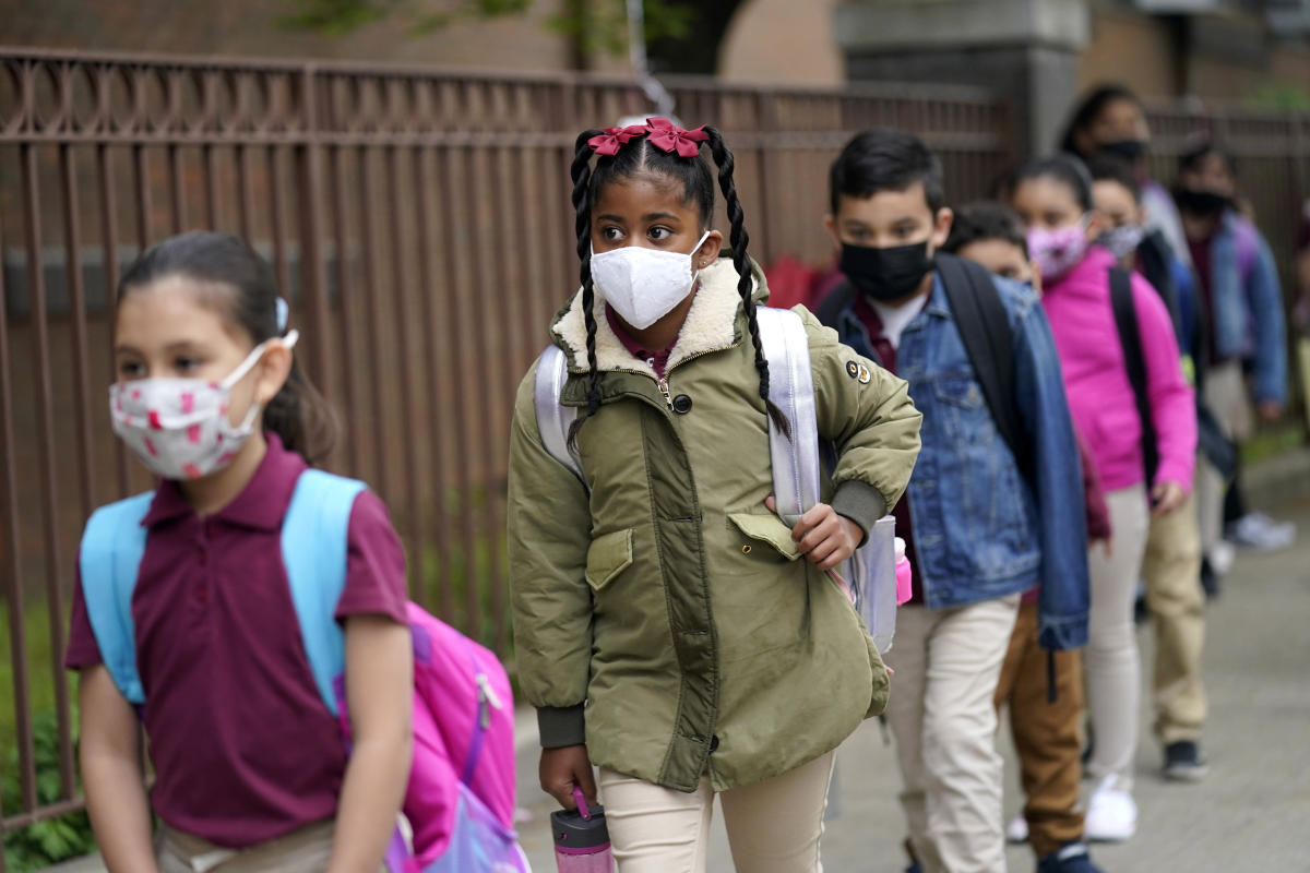 Governors in 4 states plan for end to school mask mandates