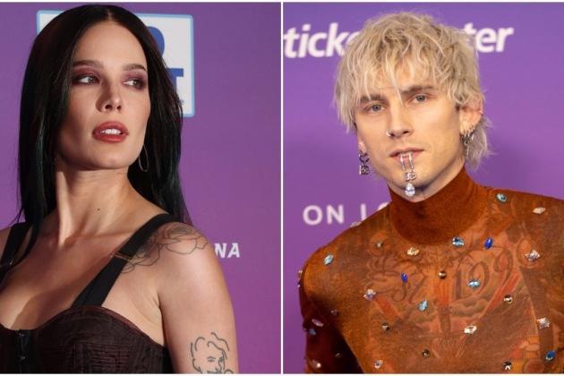 Halsey and Machine Gun Kelly Trade Musical Touchdowns at Opening Night of Super Bowl Music Fest