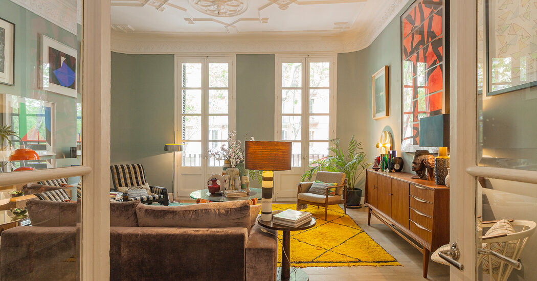 House Hunting in Spain: A Restored Two-Bedroom in Central Barcelona