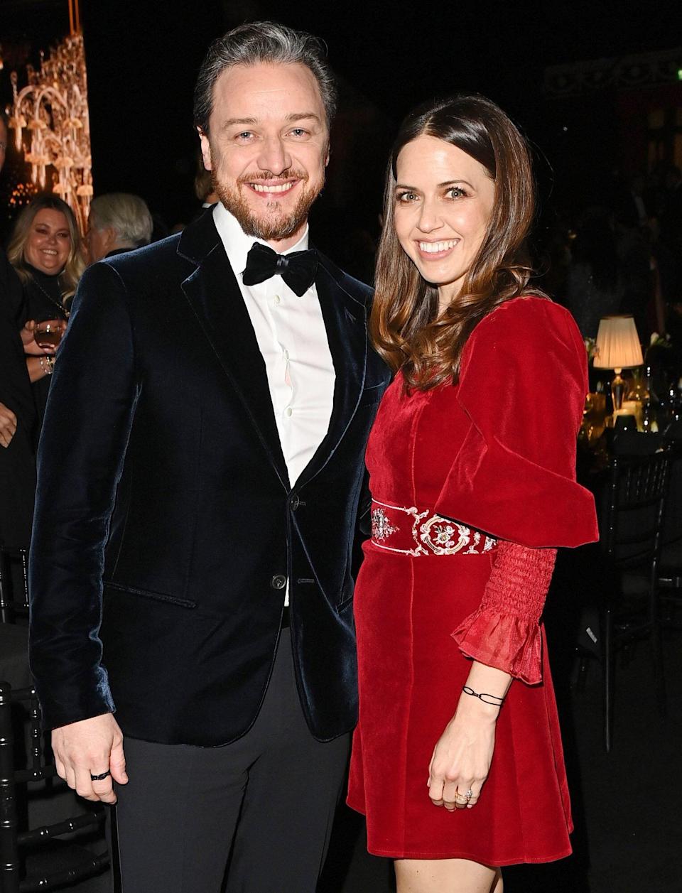 James McAvoy Confirms He Secretly Married Girlfriend Lisa Liberati