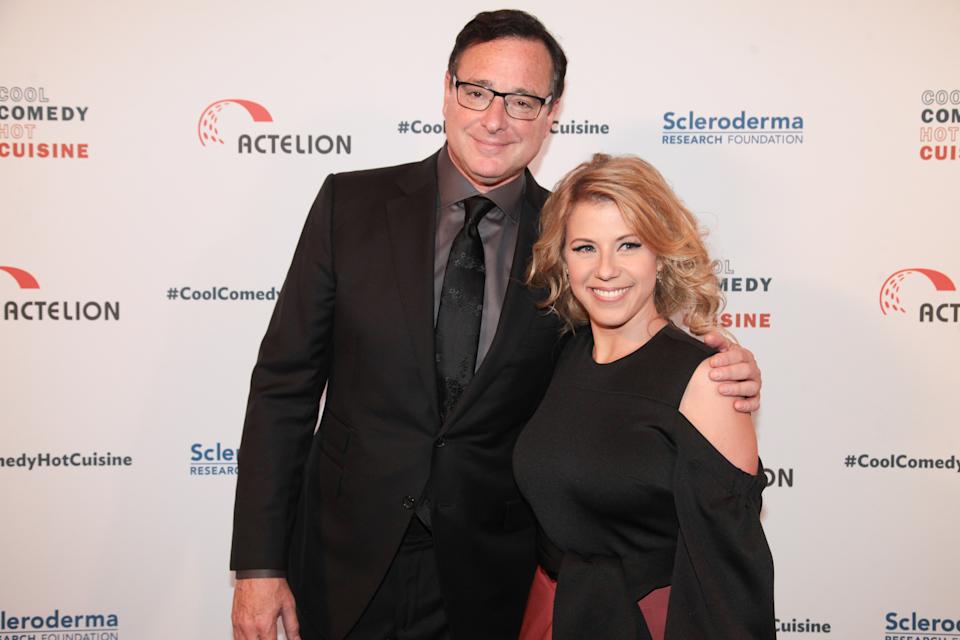 Jodie Sweetin says TV dad Bob Saget taught her how to laugh through life’s most ‘painful moments’