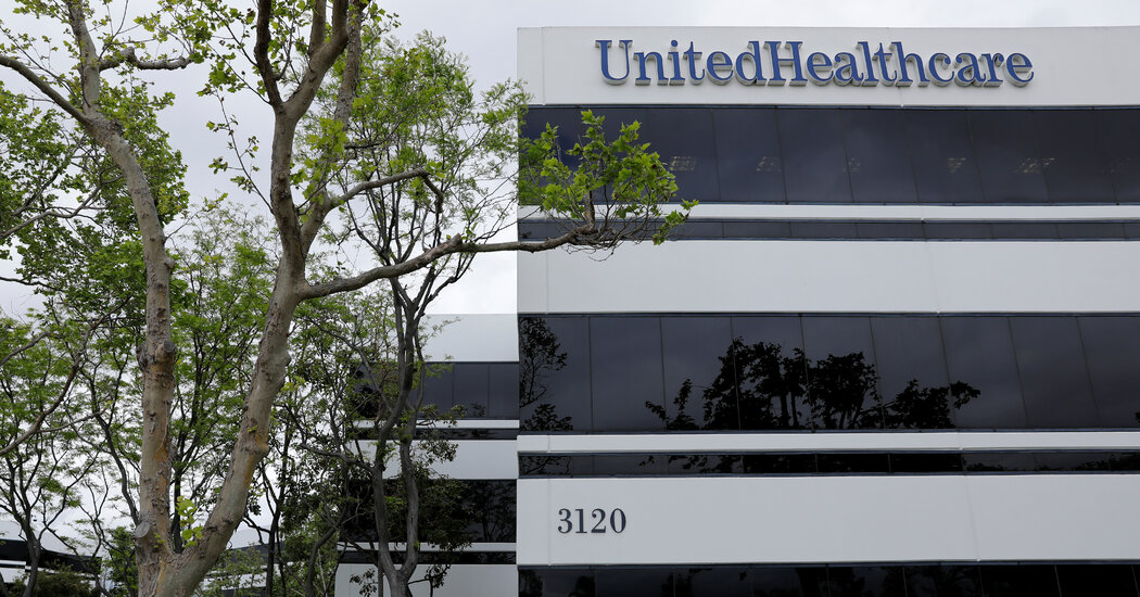 Justice Dept. Sues to Block  Billion Deal by UnitedHealth Group