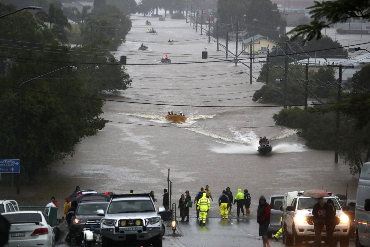 Major floods swamp Australia’s east coast, claiming 8 lives