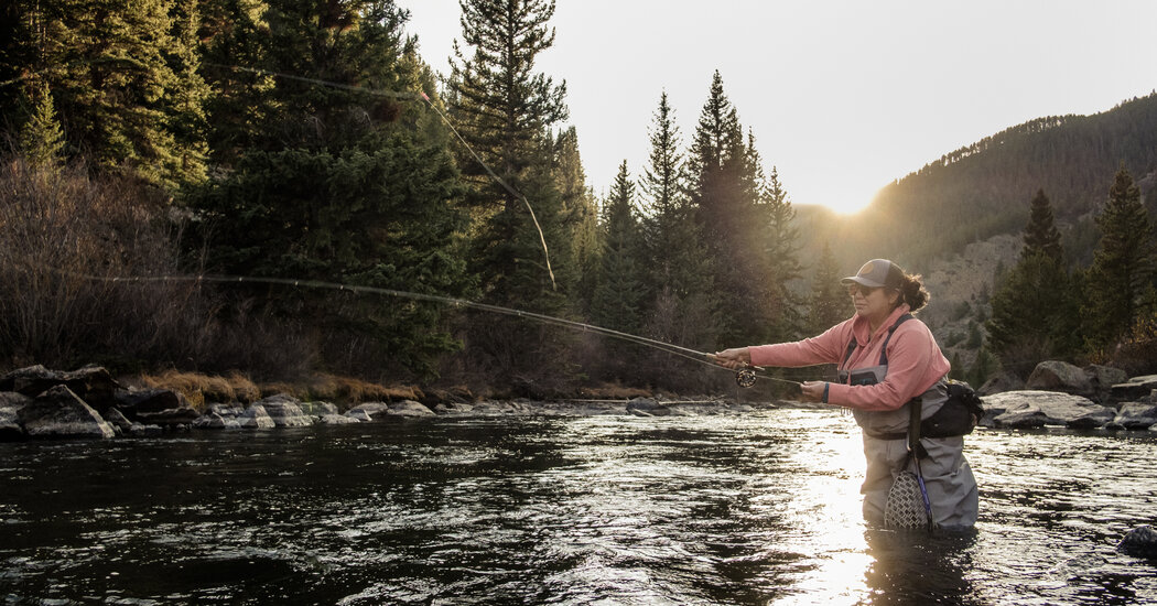 Meet Erica Nelson, a Female, Indigenous Fly Fishing Guide