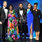 Meghan Markle’s Mother Doria Ragland Joins Daughter and Prince Harry at NAACP Image Awards