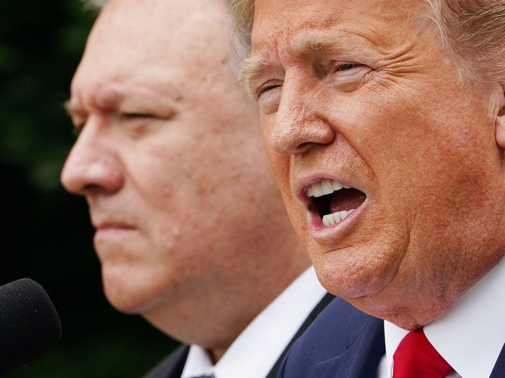 ‘No words’: State Department left speechless over Trump and Pompeo praise of Putin