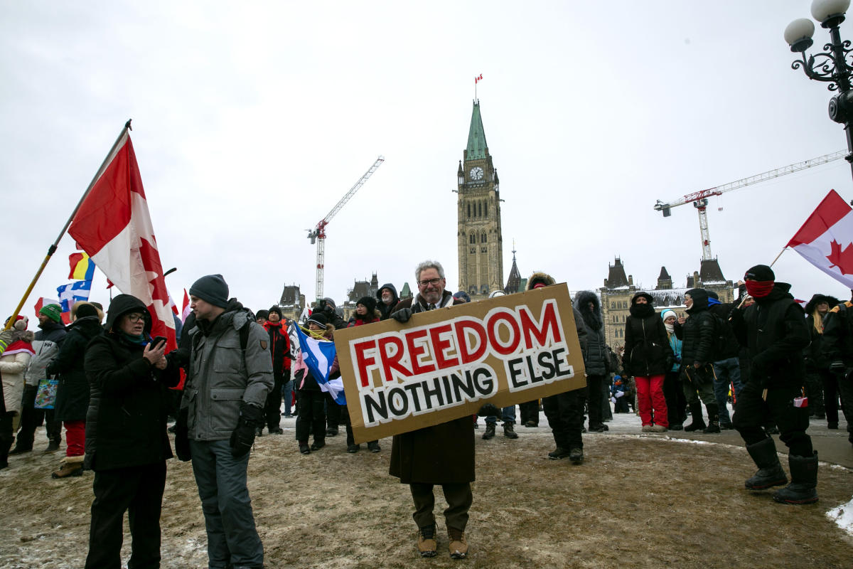 Official: Trudeau to use emergency powers to quell protests