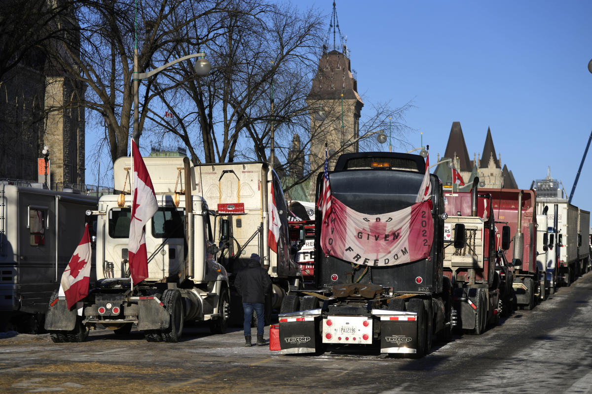 Ottawa’s police chief resigns amid truck protest in Canada