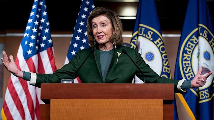 Pelosi calls for Moscow, Putin to ‘feel the pain’ if Russia strikes Ukraine