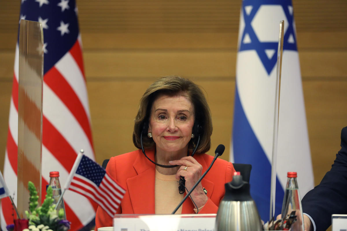 Pelosi in Jerusalem: US support for Israel is ‘ironclad’