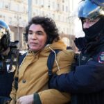 Police in Russia detain over 2,000 protesters in massive crackdown on anti-war demonstrations