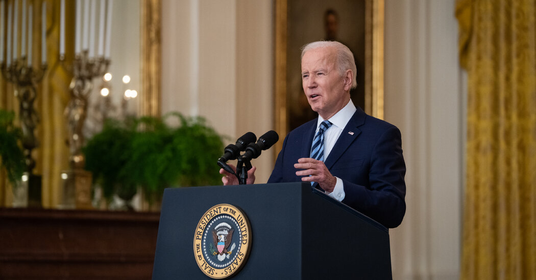 ‘Putin Chose This War’: Biden Denounces Russia’s Actions in Ukraine