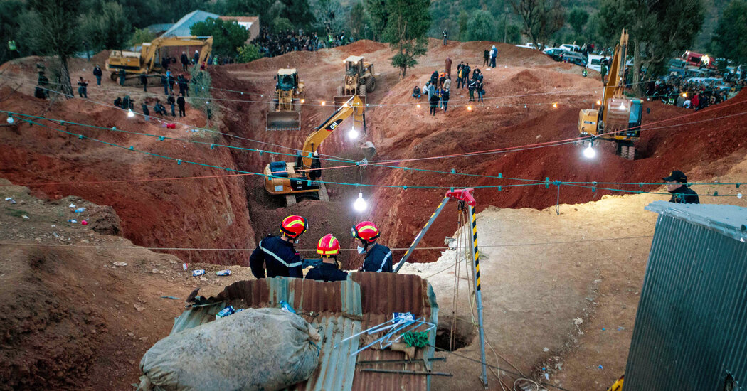 Rescuers in Morocco Race to Save 5-Year-Old Stuck in Well for Days