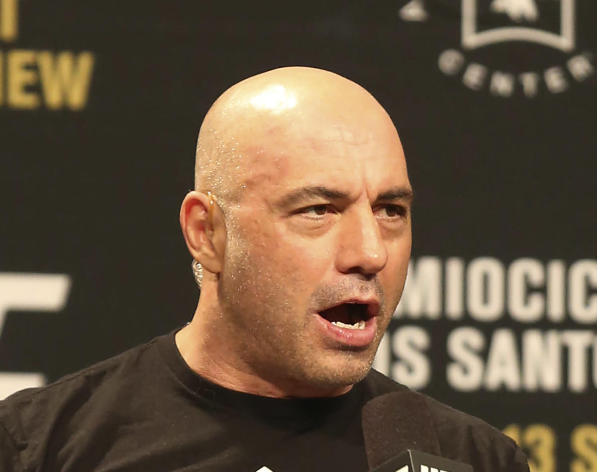 Rogan’s use of racial slurs adds to pressure on Spotify