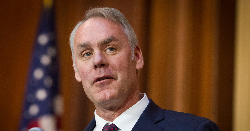 Ryan Zinke Broke Ethics Rules as Interior Secretary, Inquiry Finds