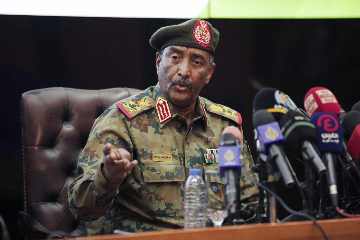 Sudan’s top general lauds recent ties with former foe Israel