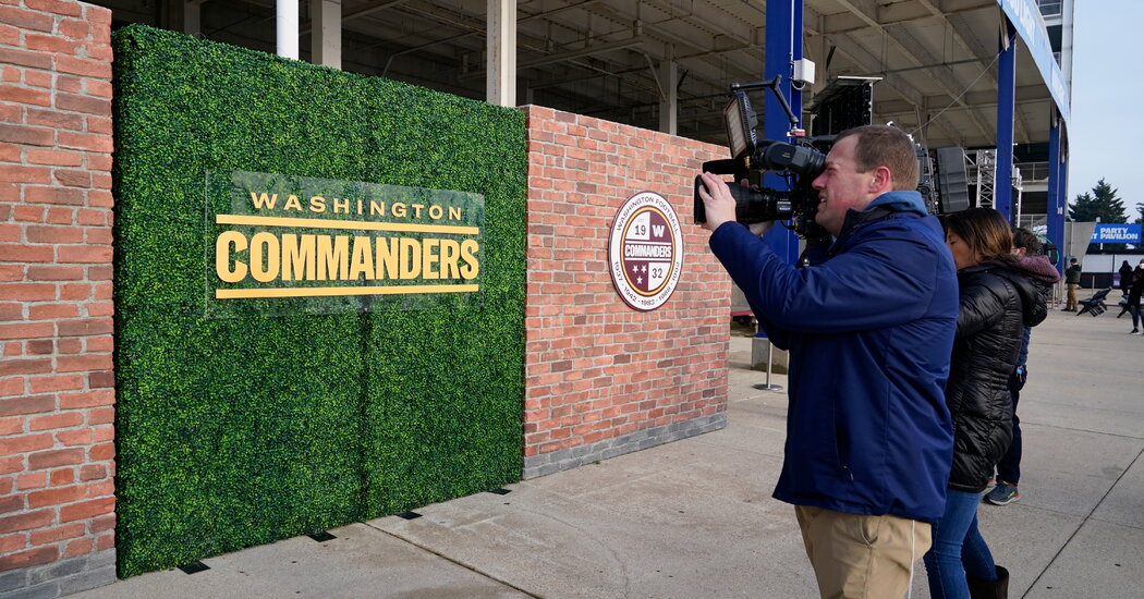 The Washington Football Team Has Rebranded as the Commanders