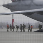 U.S. airborne infantry troops arrive in Poland amid tensions