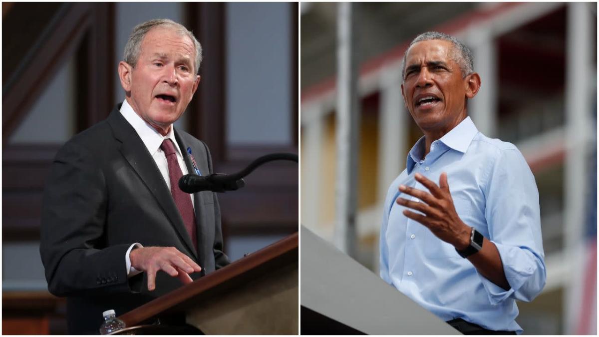 “Unprovoked and unjustified”: Former Presidents Obama, Bush urge world to condemn Russia’s invasion