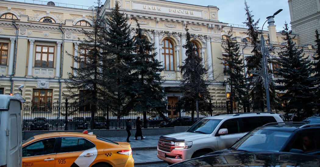 US Escalates Sanctions With a Freeze on Russian Central Bank Assets