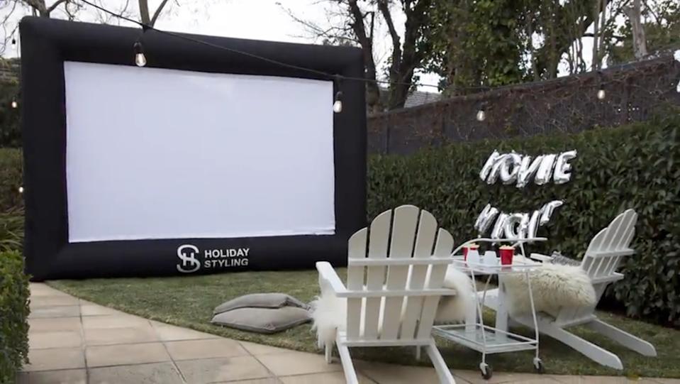 Use this exclusive code to get  off an enormous inflatable screen at Amazon: ‘Awesome’