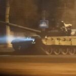 Videos appear to show Russian armed forces moving deep into separatist region of Ukraine