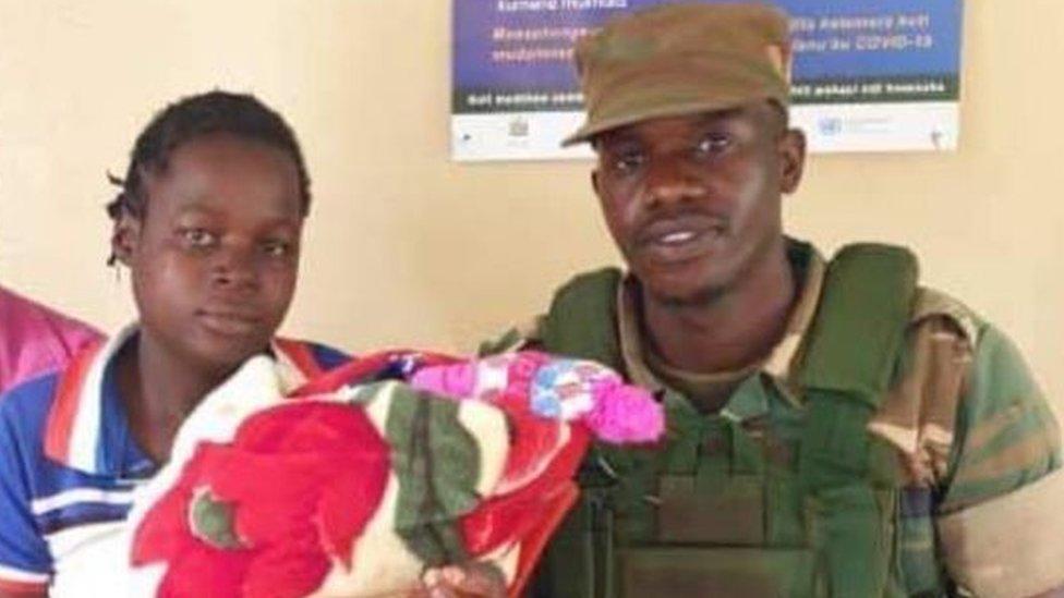 Zambian soldier hailed for helping deliver baby in maize field