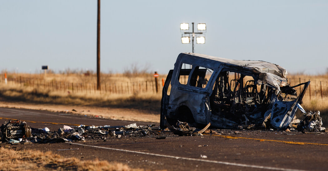 13-Year-Old Boy Drove Truck That Hit Van in Texas, Killing 9, Officials Say