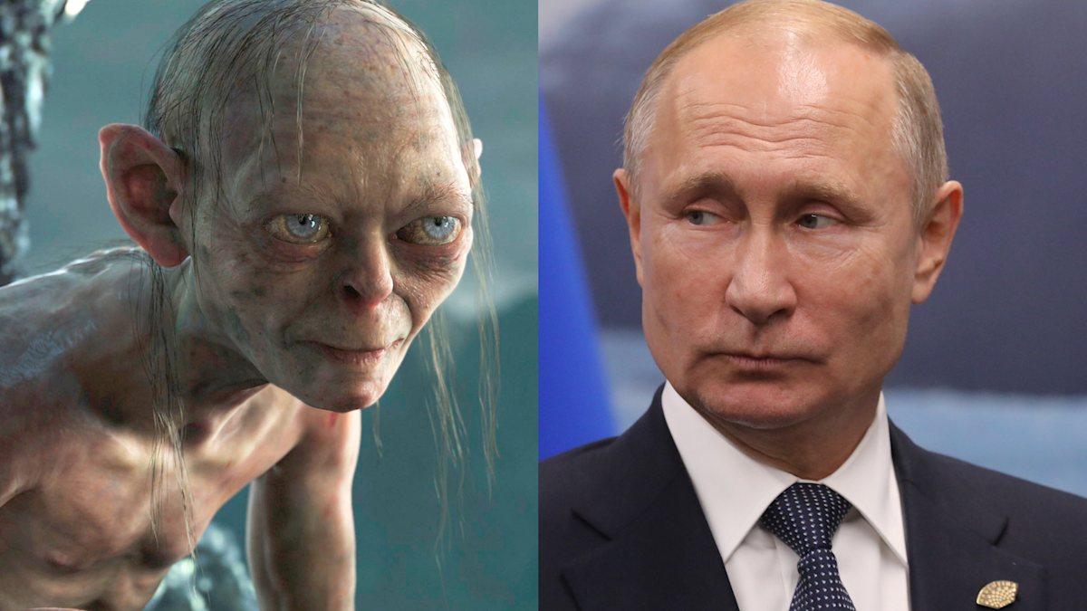 Andy Serkis’s impression of Vladimir Putin as Gollum: ‘We must have Kyiv…my Precious’