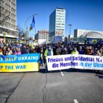 Anti-war protests across Europe, small rallies in Russia