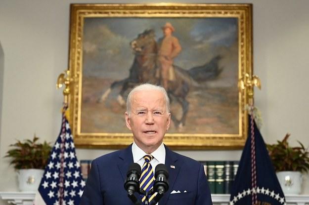 Biden Announced The US Will Ban Imports On Russian Oil