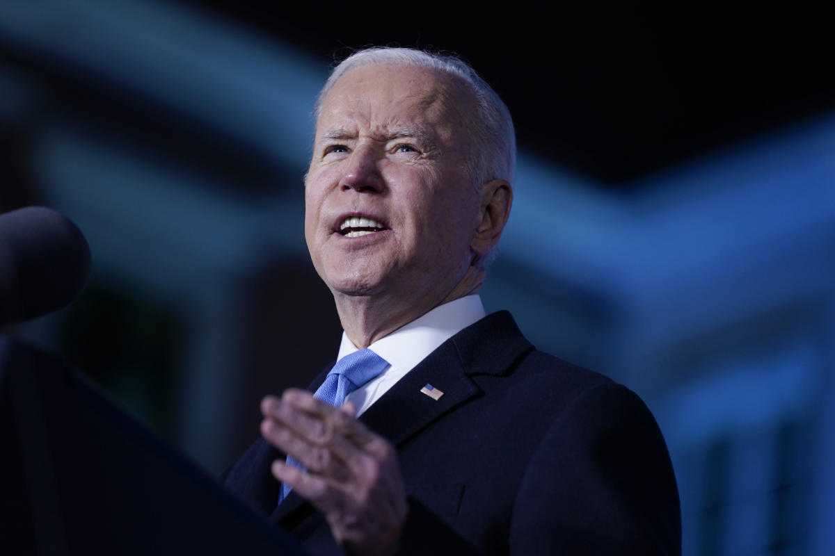 Biden on Russia’s Putin: `This man cannot remain in power’