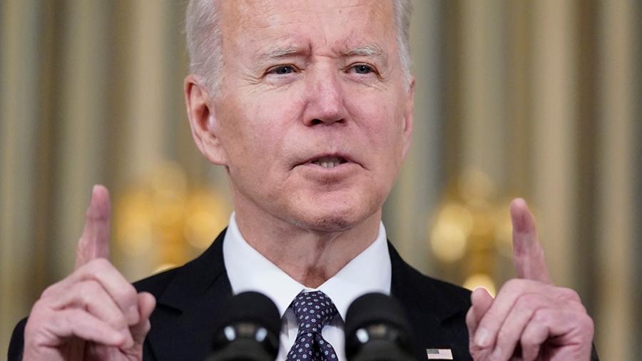 Biden says Putin seems to be self-isolating