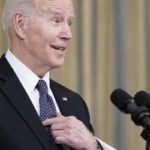 Biden says remark on Putin’s power was about ‘moral outrage’